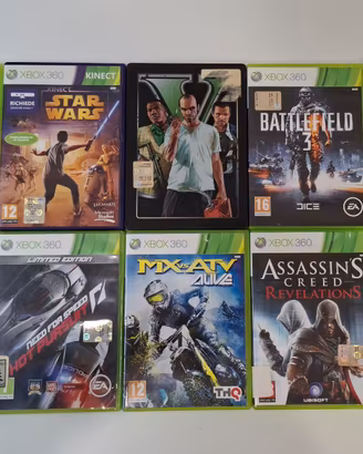 XBOX 360 + VIDEOGIOCHI + KINECT + CONTROLLER