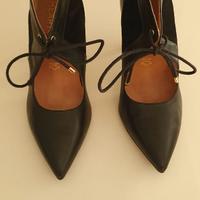 décolleté nere Tamaris vera pelle