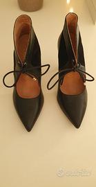 décolleté nere Tamaris vera pelle