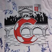 maglia rimini calcio autografata tutta la squadra