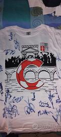 maglia rimini calcio autografata tutta la squadra
