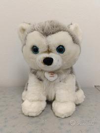 Peluche Husky  "Cuccioli del cuore", 33 cm