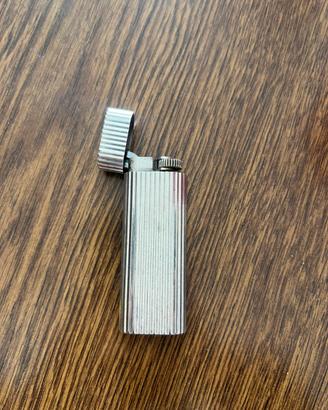 Accendino Cartier Paris Vintage Ovale Argentato
