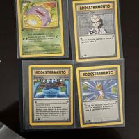 Lotto pokemon 1° ed. + koffing 1°ed. in omaggio