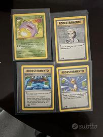 Lotto pokemon 1° ed. + koffing 1°ed. in omaggio