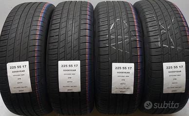 4 GOMME 225 55 17 GOODYEAR BR861