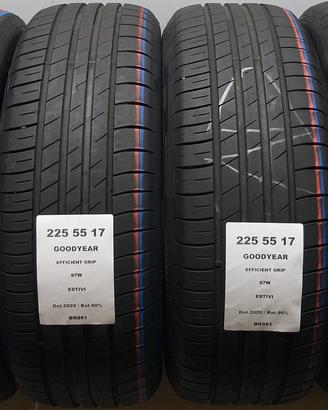 4 GOMME 225 55 17 GOODYEAR BR861