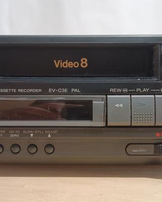 Sony Video8 Recorder EV-C3E Revisionato  NO TELECO
