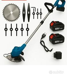 Elettrico Tagliaerba 2 Batterie 68V