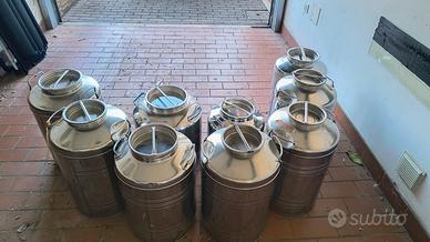 Fustini per Olio in Acciaio Inox Sansone