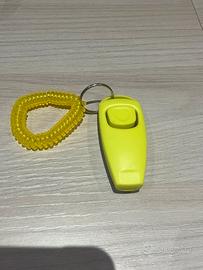 Clicker e fischietto per educare i cani