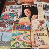 dischi in vinile vintage 