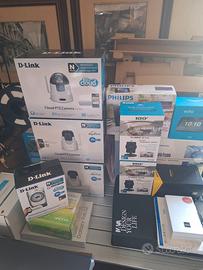 NUOVO KIT 6 TELECAMERE D-LINK VIDEOSORVEGLIANZA