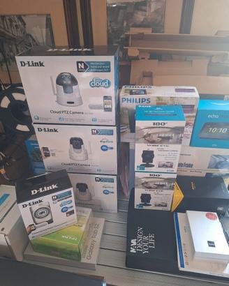 NUOVO KIT 6 TELECAMERE D-LINK VIDEOSORVEGLIANZA