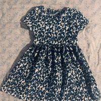 Vestito con farfalle 5-6 anni