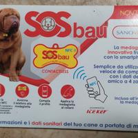SOS BAU Sanovit medaglietta CANE NFC dati sanitari