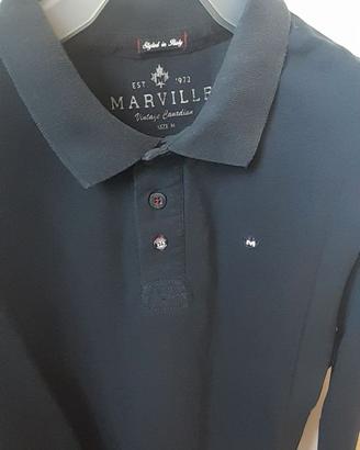 Polo marca Marville manica lunga
