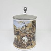 Boccale da birra in porcellana tedesco