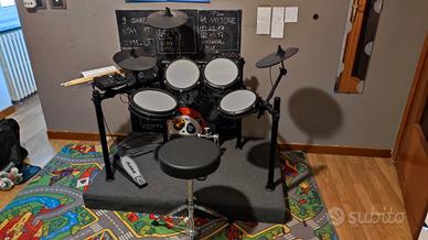 batteria alesis nitro max con accessori