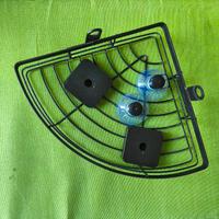 Mensola a doppia ventosa per bagno