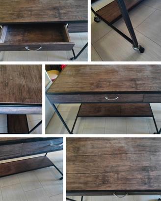 Scrivania moderna stile Industrial