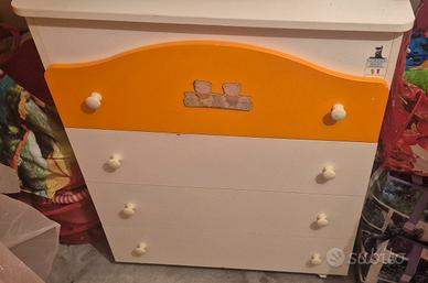 cassettiera  bambini