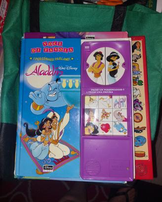 Libro - Voci di favola - Aladdin - anni 90