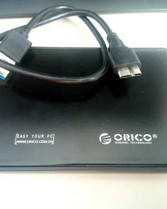 SSD Esterno 512Gb + Custodia Orico Usb 3.1