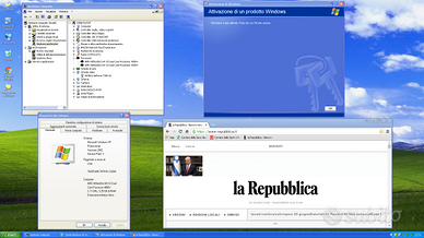 Computer fisso Asus M2N-E SLI con Windows XP SP3