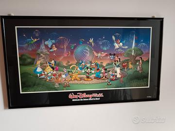 quadro con cornice Disney world