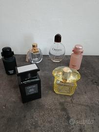 Bottigliette profumo vuote 