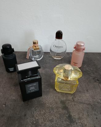 Bottigliette profumo vuote 