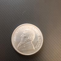 moneta un oncia in argento 
