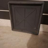 2 sottovasi TERAPLAST quadro 40 cm