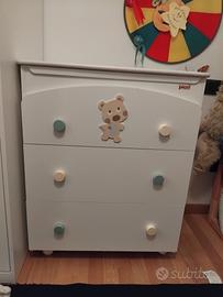 cassettiera fasciatoio Picci