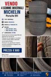 Gomme michelin sportive porsche 911