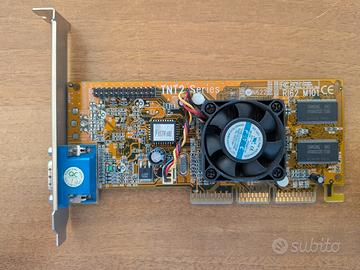 Fastware RIVA TNT2 Vanta AGP 16MB SDRAM vintage
