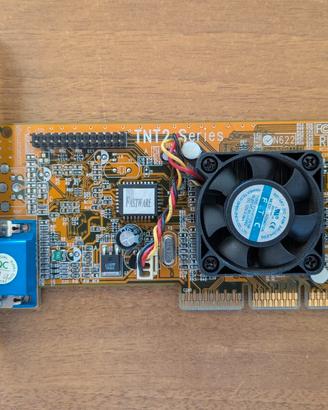 Fastware RIVA TNT2 Vanta AGP 16MB SDRAM vintage