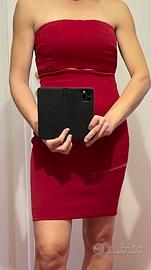 Tubino rosso elegante