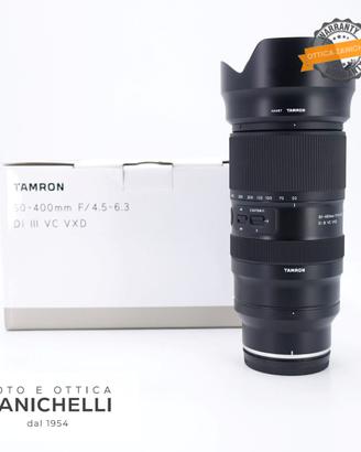 Tamron 50-400 F/4.5-6.3 Di III VC VXD (Nikon Z) 