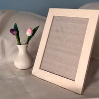 Portafoto da tavolo/parete legno chiaro cm 30 x24