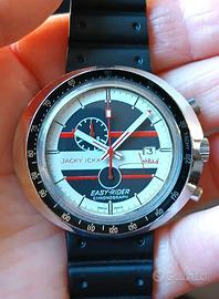 Raro cronografo vintage Heuer Jacky Ickx del 1971