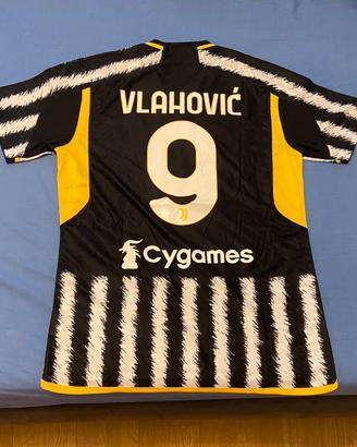 Maglia Juventus Vlahovic Autografata