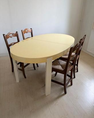 Tavolo estensibile laccato Calligaris
