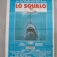 Manifesto  cinematografico originale LO SQUALO