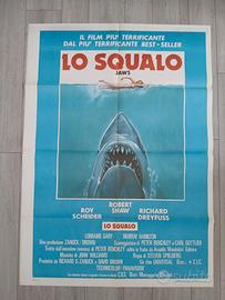 Manifesto  cinematografico originale LO SQUALO