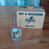 Set 6 Bicchieri Marchio Gatorade