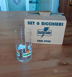 Set 6 Bicchieri Marchio Gatorade