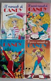 LOTTO 4 MANUALI CANDY CANDY FABBRI vintage anni 80
