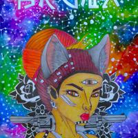 WOLF WOMAN (DISEGNO ORIGINALE)